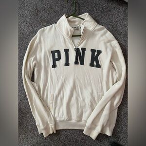 Quarter Zip Pink from Victoria Secret Sweatshirt